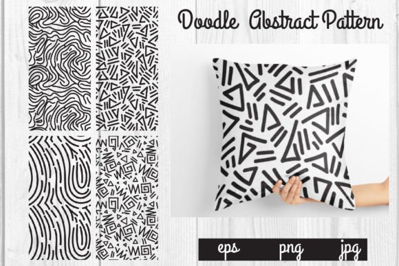 Doodle Abstract Pattern, Texture Graphic Graphic Crafts By dadan_pm