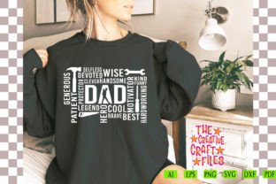 Dad SVG, Father's Day Gift Graphic T-shirt Designs By TheCreativeCraftFiles 2