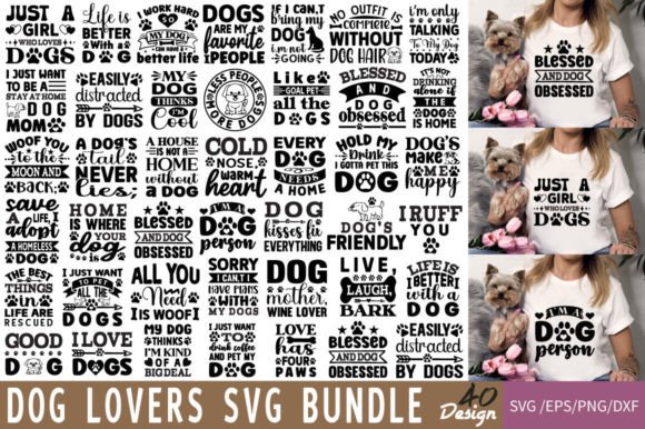 Dog Lovers SVG Bundle Graphic Crafts By DollarSmart