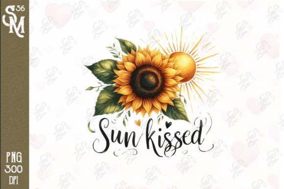 Sun Kissed Sublimation Clipart PNG Graphic Crafts By StevenMunoz56