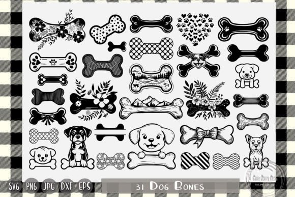 Dog Bones, Dog Treat, Dog Lover Graphic Crafts By CarryBeautySVG