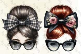 Messy Bun Mom Clipart PNG Graphic Illustrations By Big Daddy 4