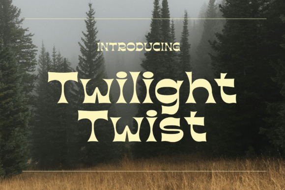 Twilight Twist Display Font By HipFonts