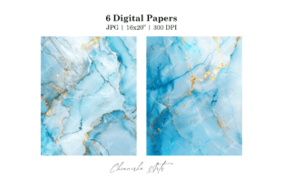 Abstract Blue Marble Texture Backgrounds Grafik Hintegründe Von Chinnisha Arts 3
