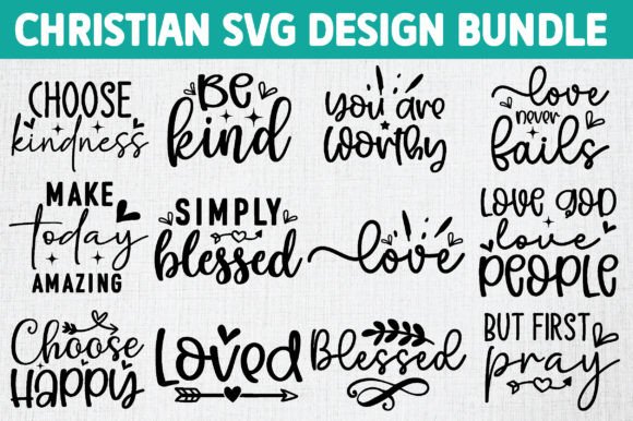 Free Christian Svg Design Bundle Grafika Rękodzieła Przez Trendy CraftSVG