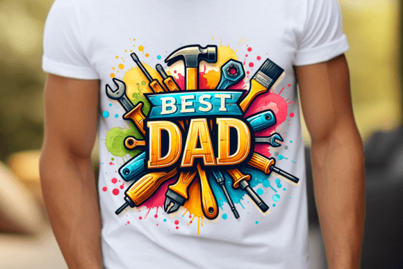 The Best Dad Tools Png Gráfico Diseños de Camisetas Por Ozzie Digital Art