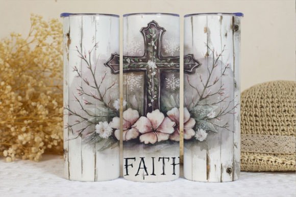 Faith Christian Tumbler Wrap Png Graphic Crafts By Venime