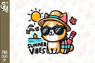 Summer Vibes Sublimation Clipart PNG Gráfico Manualidades Por StevenMunoz56 1