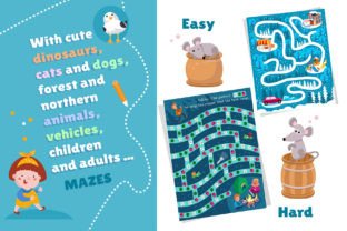 Funny Mazes Set Graphic K By Arty Bears 7