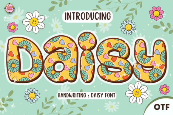 Daisy Display Font By VividDoodle