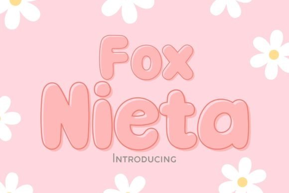 Fox Nieta Display Font By Fox7