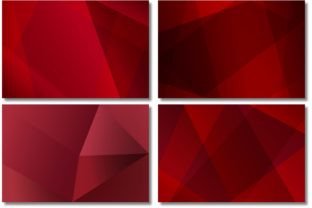 Red Abstract Backgrounds Vector Graphic Backgrounds By VYCstore 3