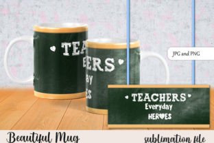 Sublimation Teacher Mug Wrap Grafik Druck-Vorlagen Von StardDesign 3