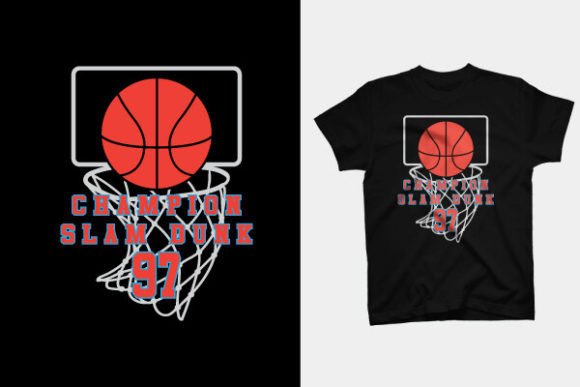 T Shirt Design - Basketball Gráfico Diseños de Camisetas Por mattaridwan