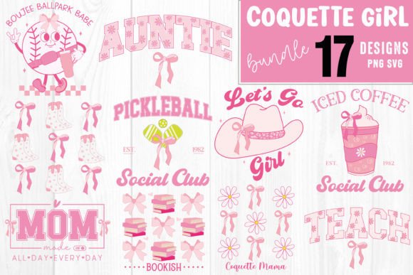 Coquette Girly Mama Mom Svg Bundle Png Graphic Crafts By Svg Box