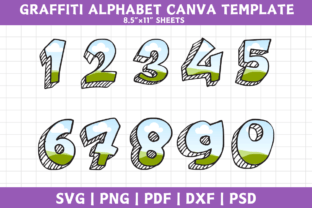 Graffiti Canva Alphabet Template Graphic Print Templates By Creative Pro Svg 4