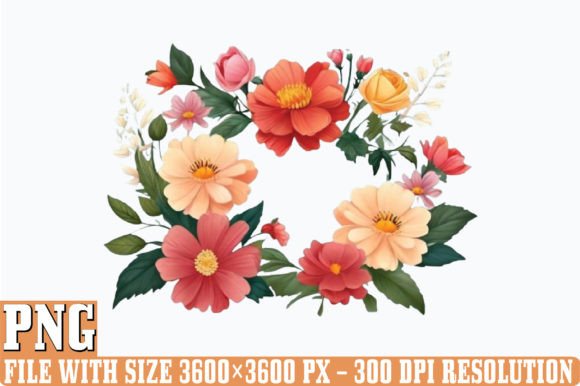 Birth Month Flowers PNG Clipart Gráfico Ilustrações para Impressão Por DESIGN STORE