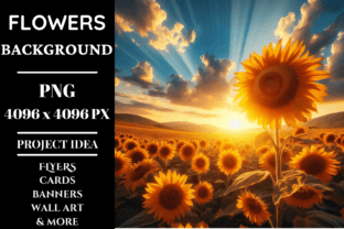 Golden Sunflower Background Graphic Backgrounds By Endrawsart