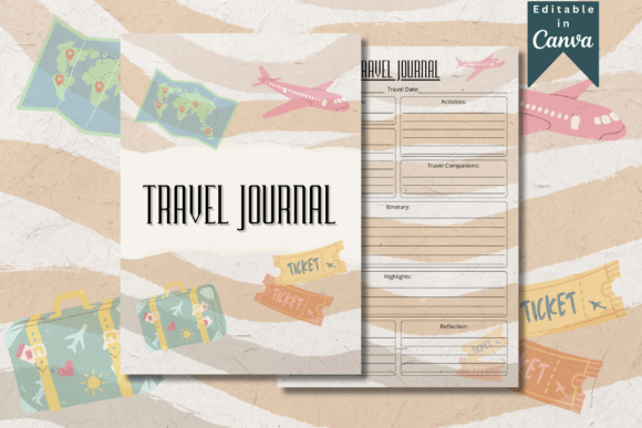 Journey Chronicles Template Graphic Print Templates By The Grateful Studio