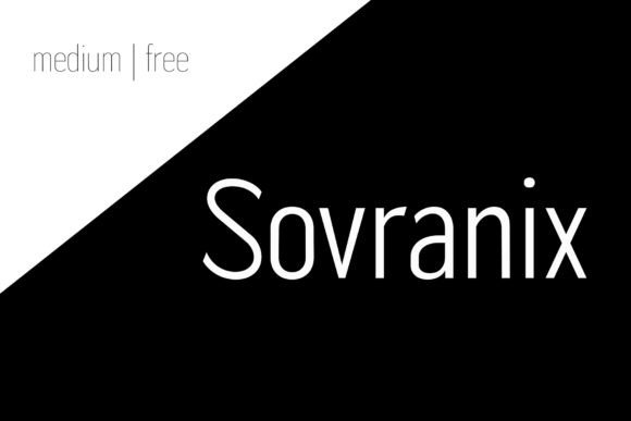 Sovranix Medium Font Sans Serif Font By Plotomad