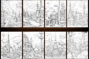 250 World of Wonders Coloring Pages -KDP Graphic Coloring Pages & Books Adults By E A G L E 4
