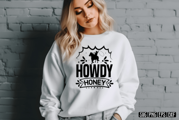 Howdy Honey SVG Grafika Rękodzieła Przez CraftArt