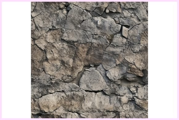 Rock Stone Texture Seamless Pattern Gráfico Padrões de Papel Por Forhadx5