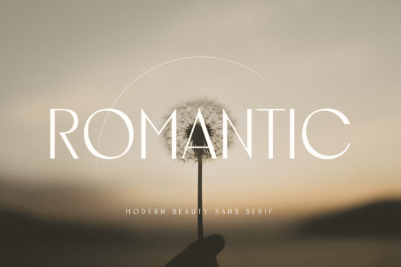 Romantic Sans Serif Font By sensatype