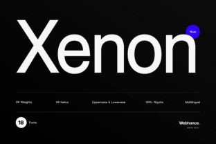 Xenon Nue Fuentes Sans Serif Fuente Por Webhance 1