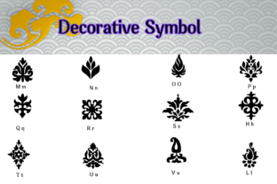 Decorative Symbol Polices Dingbats Police Par Jeaw Keson 3
