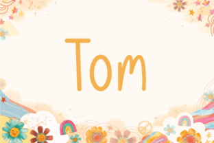 Tom Script Fonts Font Door Woracado 1