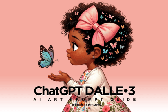DALLE•3 Prompt Guide and Custom GPT Graphic AI Graphics By Cocoa Twins