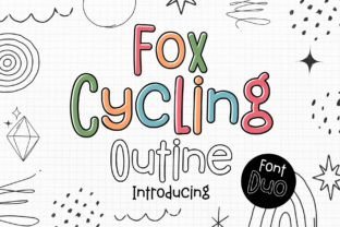 Fox Cycling Script & Handwritten Font By Fox7 1