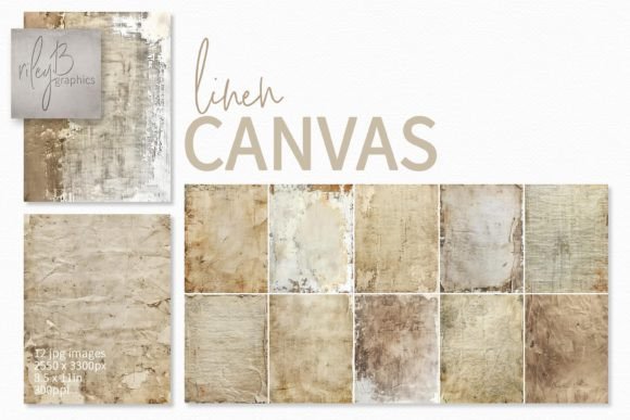 Linen Canvas Textures Graphic AI Illustrations By rileybgraphics