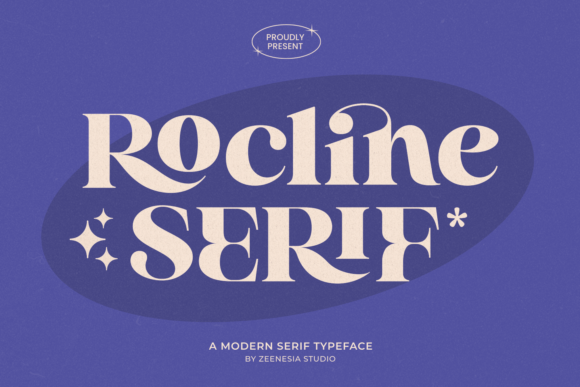 Rocline Serif Font By zeenesia