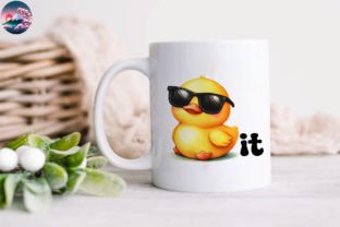 Funny Duck Sublimation Bundle Graphic Crafts By Cherry Blossom 4