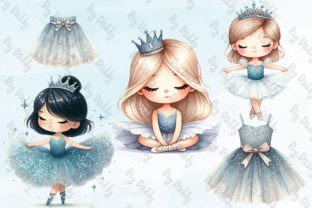 Lovely Little Dancer Ballerina Clipart Graphic Illustrations By Big Daddy 3