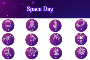 Space Day Polices Dingbats Police Par Jeaw Keson 4