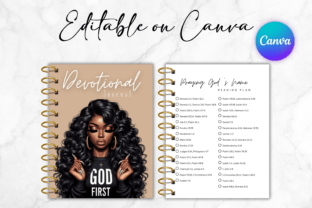 Bible Devotional Guide Canva Journal Graphic Print Templates By plrdigitalplanner 2