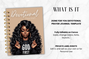 Bible Devotional Guide Canva Journal Graphic Print Templates By plrdigitalplanner 4