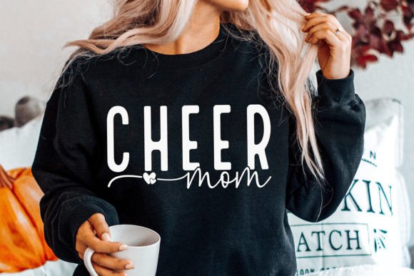 Cheer Mom SVG, Cheerleader SVG, Cheer Graphic Crafts By SushiDesignStore