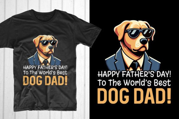 Happy Father's Day. World’s Best Dad Grafica Design di T-shirt Di T-Shirt Pond