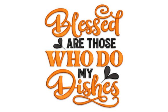 Kitchen Sayings Kitchen & Cooking Embroidery Design By Embiart