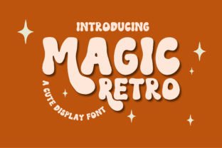 Magic Retro Display Font By BlackCraft 1