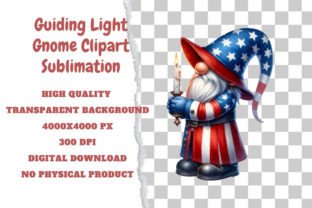 Guiding Light Gnome Clipart Sublimation Graphic Crafts By applelemon1234 2
