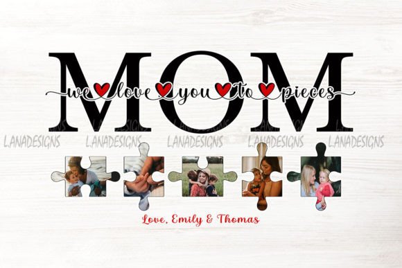 Mom Puzzle Png Graphic Crafts By L.ANADesigns