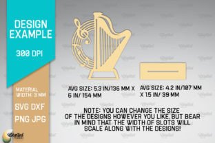 Music Decorative Signs Laser Cut Bundle Graphic 3D SVG By Digital Idea 2