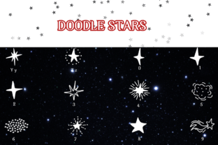 Doodle Stars Dingbats Font By Jeaw Keson 4
