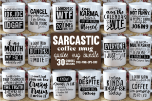 Sarcastic Quotes SVG Bundle Graphic Crafts By CraftArt 1