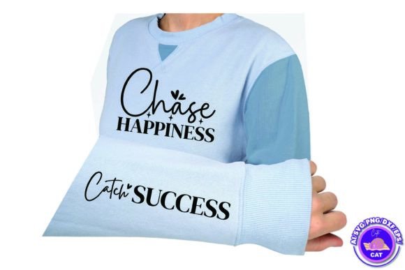 Chase Happiness Happiness SVG PNG Design Grafik Druck-Vorlagen Von Cute Cat